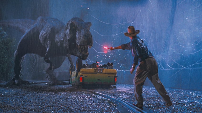 Jurassic Park blockbuster movie