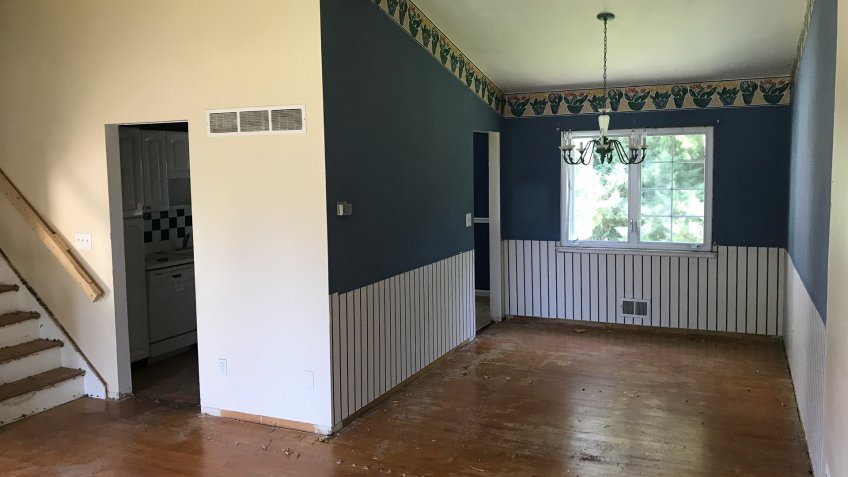 home flip before renovation