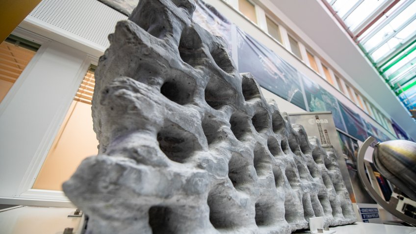 lunar buildin block from European Space Agency