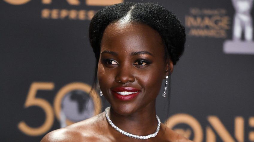 Mandatory Credit: Photo by Rob Latour/Shutterstock (10181039dl)Lupita Nyong'o50th Annual NAACP Image Awards, Press Room, Dolby Theatre, Los Angeles, USA - 30 Mar 2019.