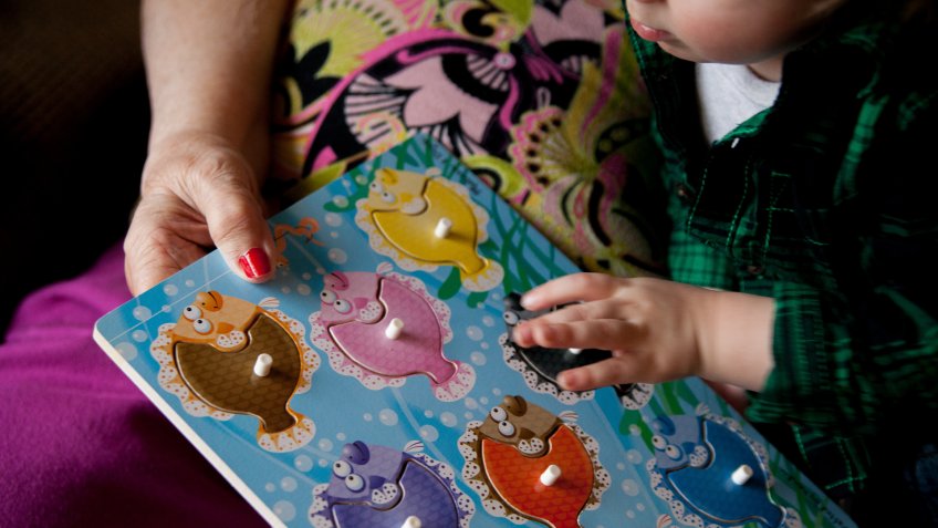 Melissa & Doug puzzle toy