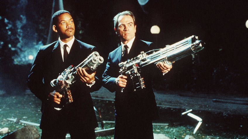 Men in Black blockbuster movie