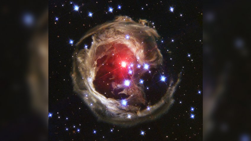 Monocerotis star from Hubble Telescope