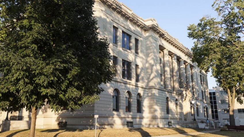 Pekin Illinois courthouse