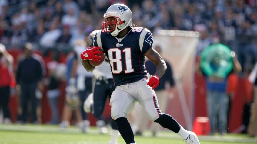 Randy Moss New England Patriots highest paid athlete