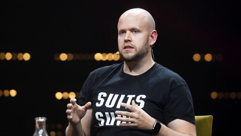 Daniel Ek CEO co-founder Spotify