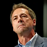 Mandatory Credit: Photo by Charlie Neibergall/AP/Shutterstock (10315504a) Democratic presidential candidate Steve Bullock speaks during the Iowa Democratic Party's Hall of Fame Celebration in Cedar Rapids, Iowa.