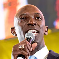 Mandatory Credit: Photo by Michael Brochstein/SOPA Images/Shutterstock (10314300v) Mayor of Miramar, Wayne Messam (D) speaking at the Poor People's Moral Action Congress Poor People's Moral Action Congress, Trinity Washington University, Washington DC, USA - 17 Jun 2019.