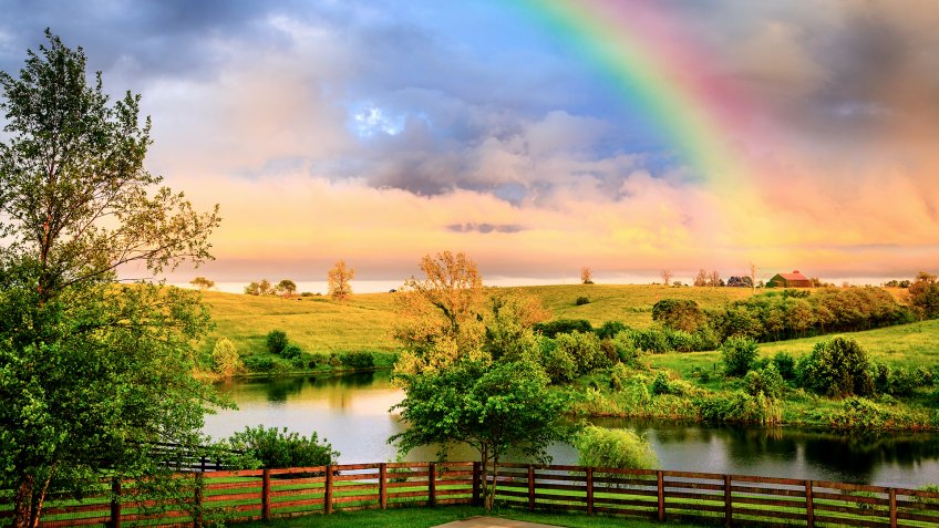 Countryside after storm - Image.