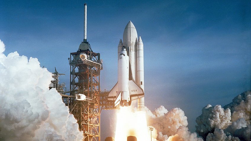 first Space Shuttle launch