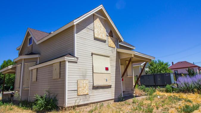 foreclosure on a home