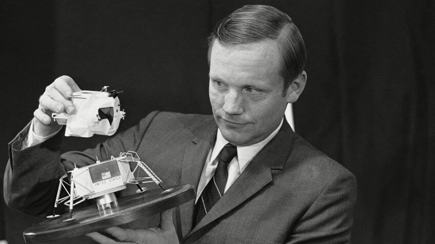 former astronaut Neil Armstrong executive of NASA net worth