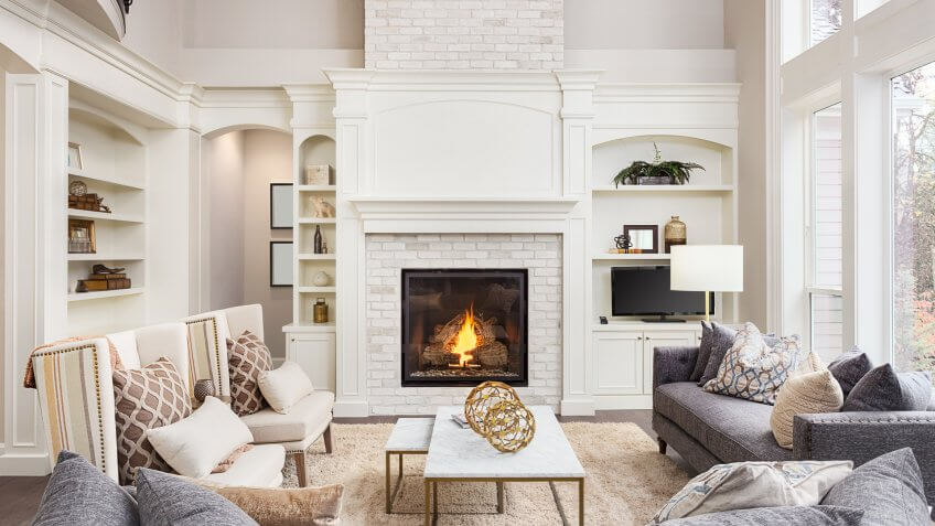 home renovation living room interior