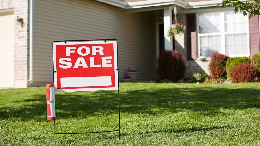 house for sale sign
