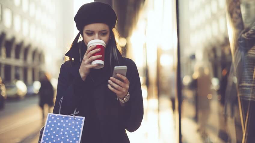 Winter shopping season.