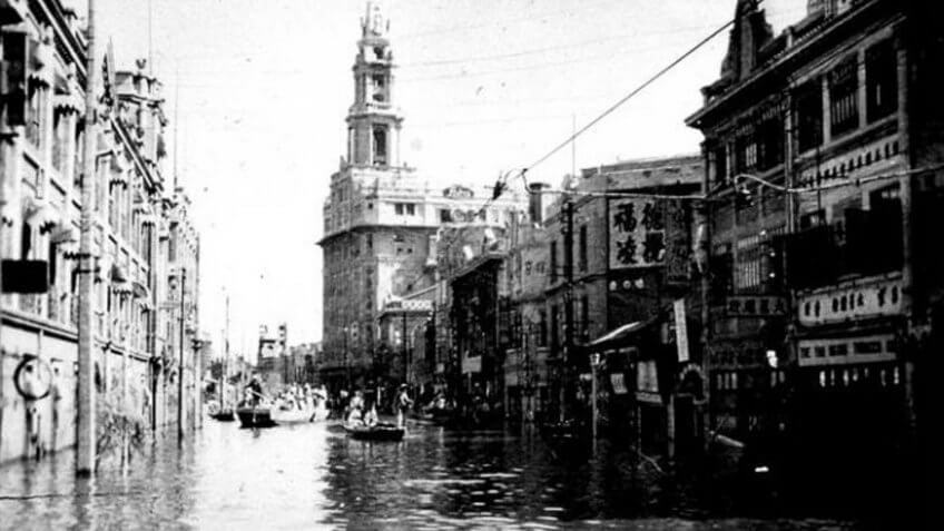 1939 flood in Tientsin China