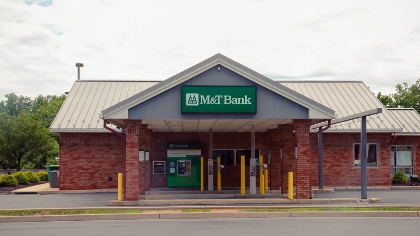 Allentown,Pennsylvania - July 23, 2017: M&T Bank - Image.
