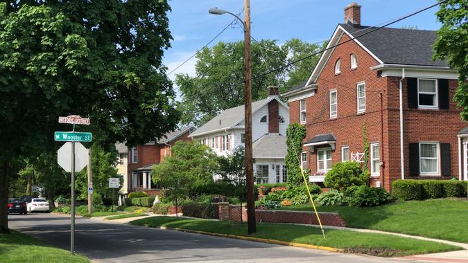 Boomtown Historic District, Bowling Green, Ohio.