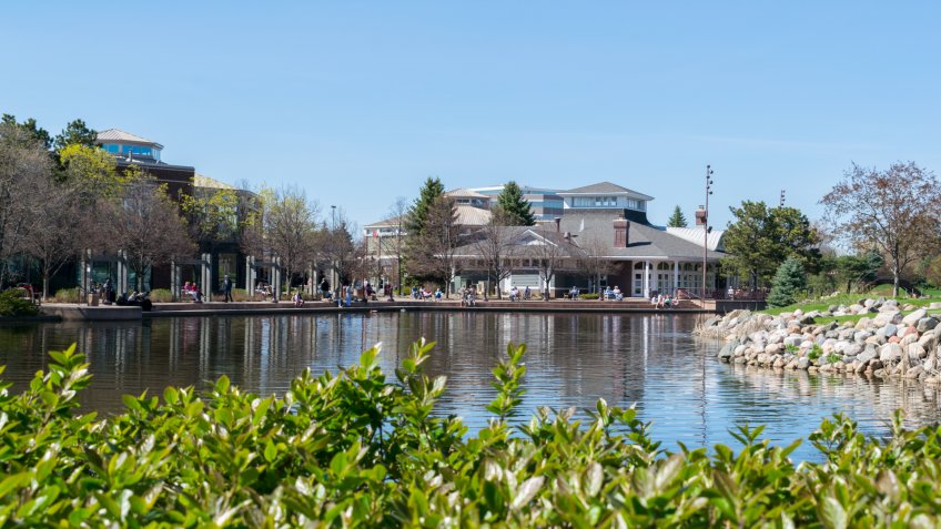 Amazing view of Centennial Lakes Park Edina, Minnesota - Image.