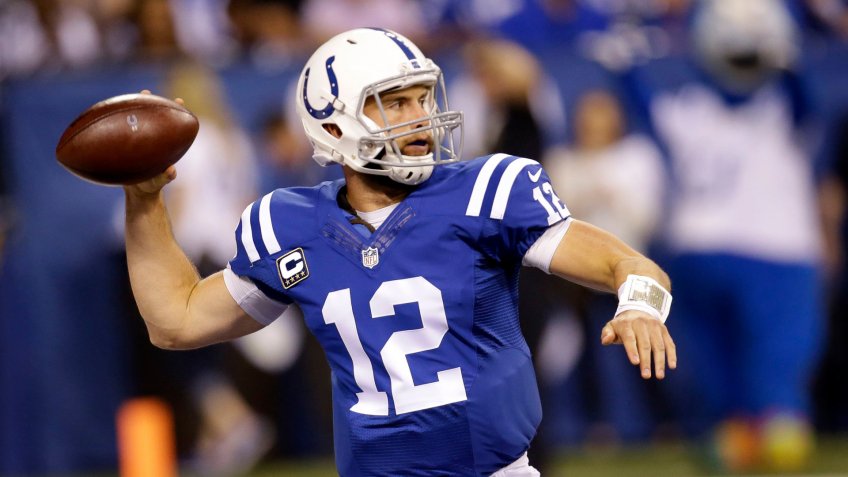 Andrew Luck Indianapolis Colts shoulder injury