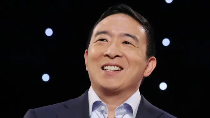 Andrew Yang, democrat, presidential candidate