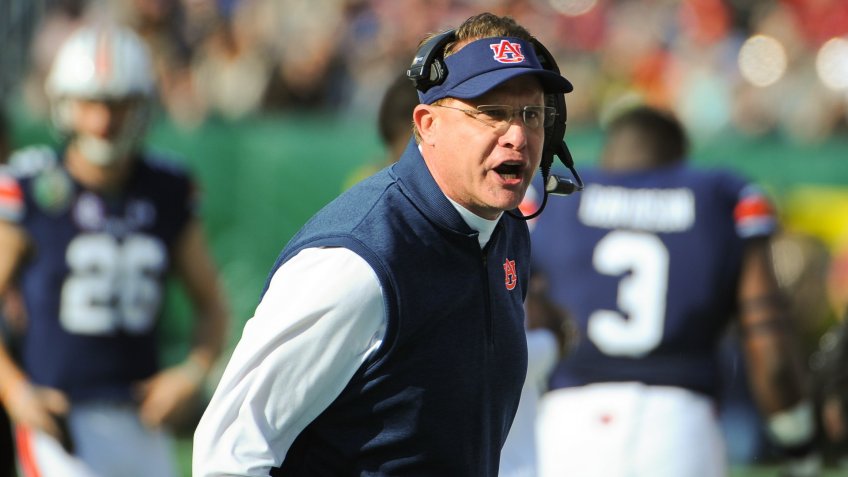 Auburn Tigers coach Gus Malzahn