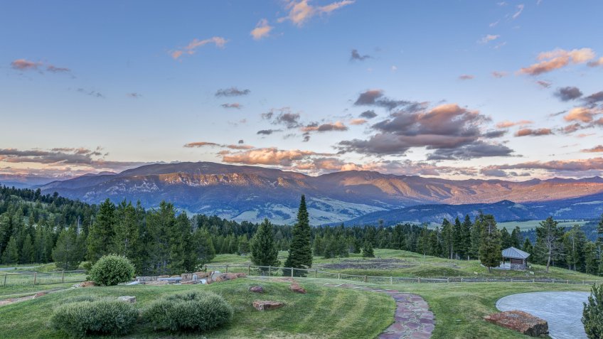 Big Sky Montana mountains