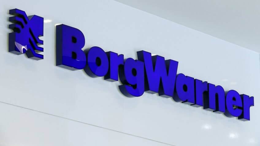 BorgWarner exhibition signage