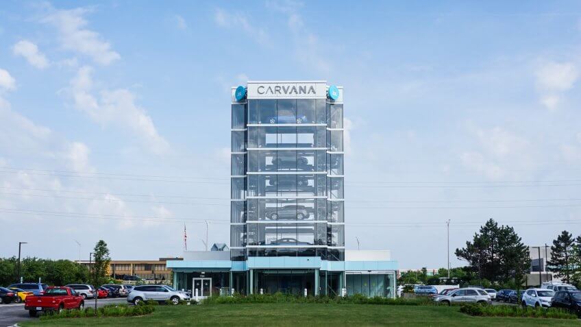 Oak Brook, IL/USA - June 30, 2019, Carvana Car Vending Machine - Image.