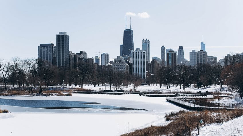 Chicago Illinois winter
