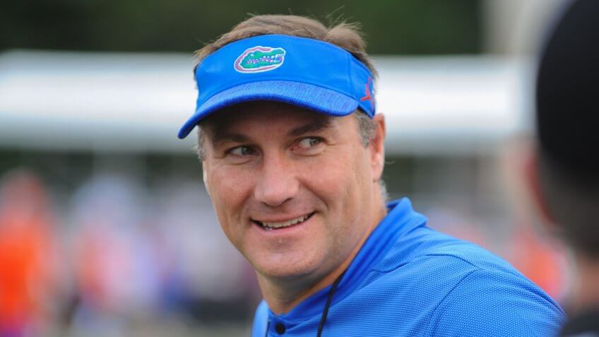 Dan Mullen, football coach, University of Florida