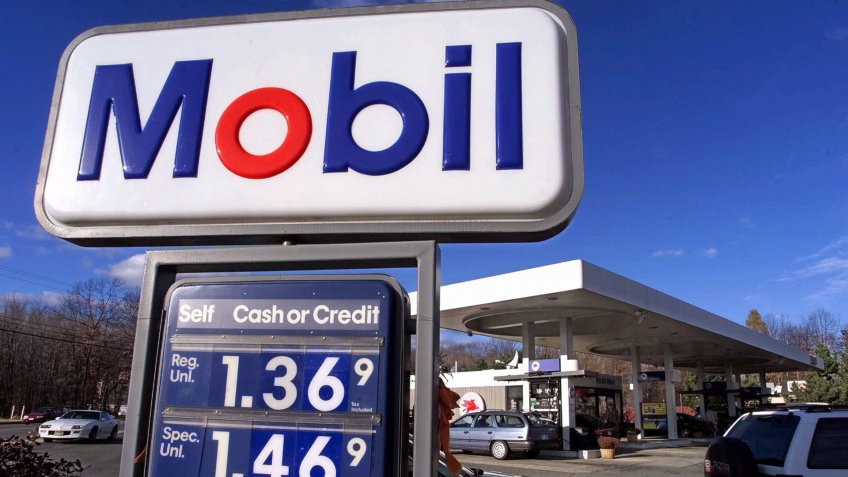 ExxonMobil gas station in 1999