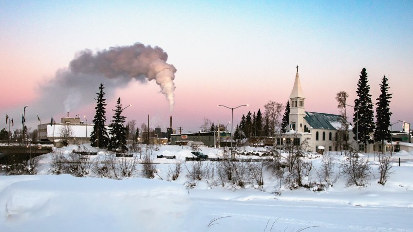 Fairbanks Alaska winter
