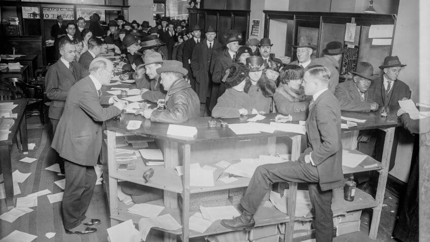 Filing income taxes in the 1920s