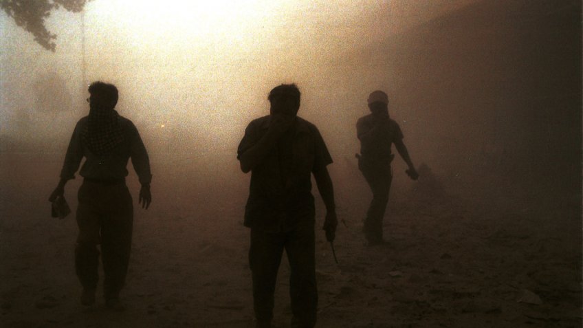 First responders on September 11th 2001