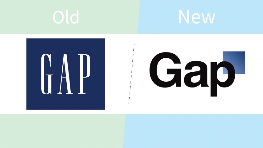 GAP log before and after