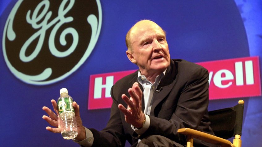 General Electric Co-Chairman John Welch Jr.