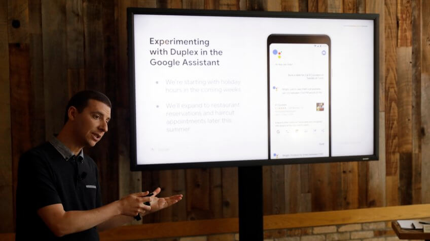 Google AI Duplex assistant