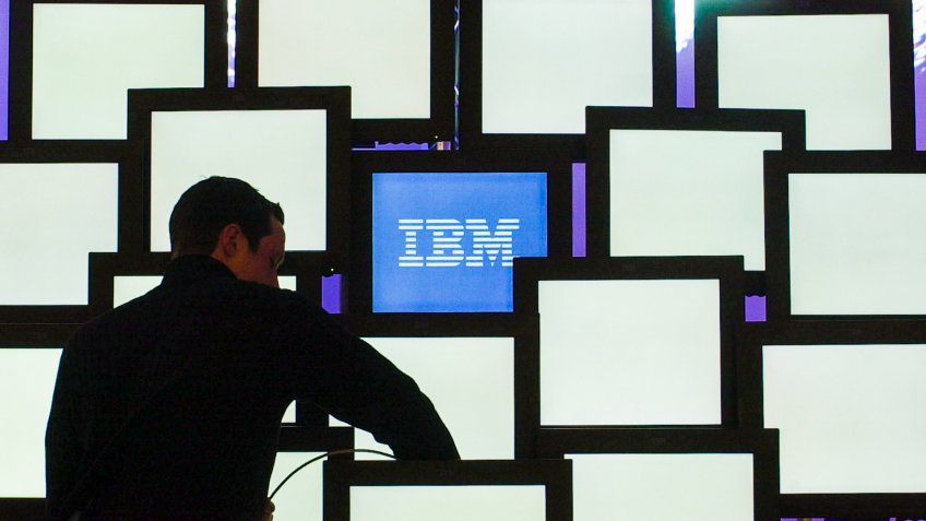 IBM on monitor