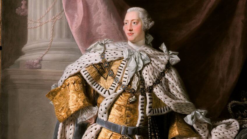King George III painting by Allan Ramsay