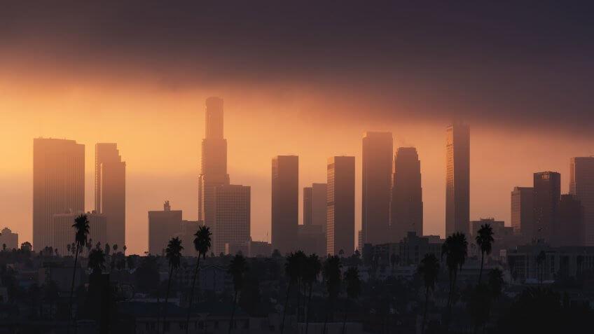 Los Angeles California pollution