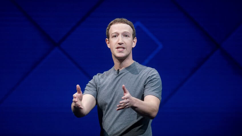 Facebook CEO Mark Zuckerberg
