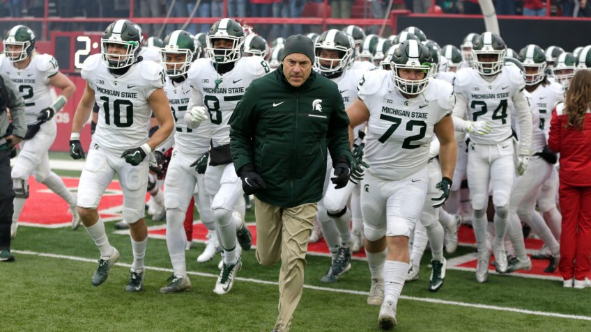 Michigan State coach Mark Dantonio