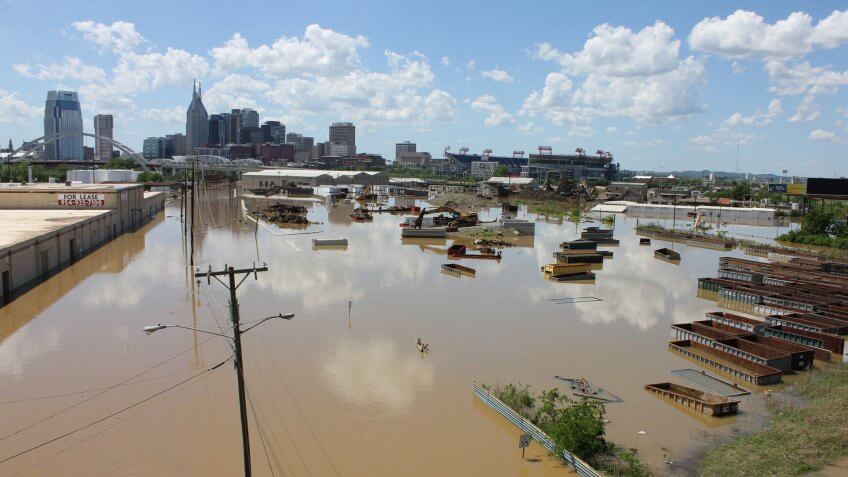 Nashville Tennessee flood 2010