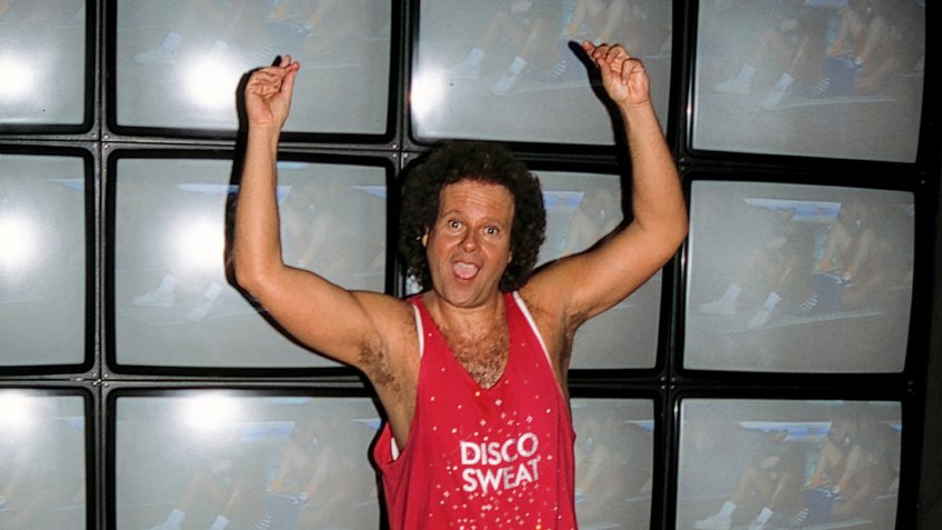 Richard Simmons dancing