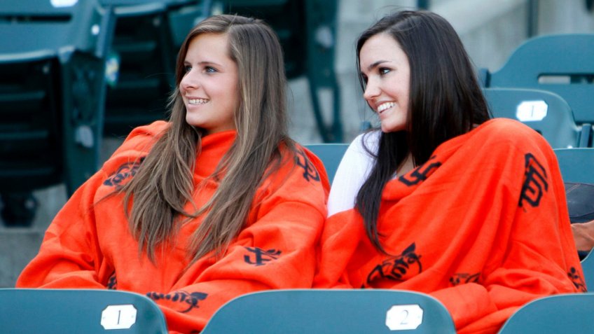 Cardinals Giants Baseball orange Snuggie blankets