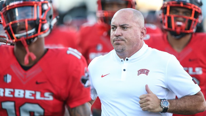 Tony Sanchez, football coach, UNLV