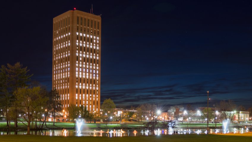UMass Amherst Campus Panoramic - Image.