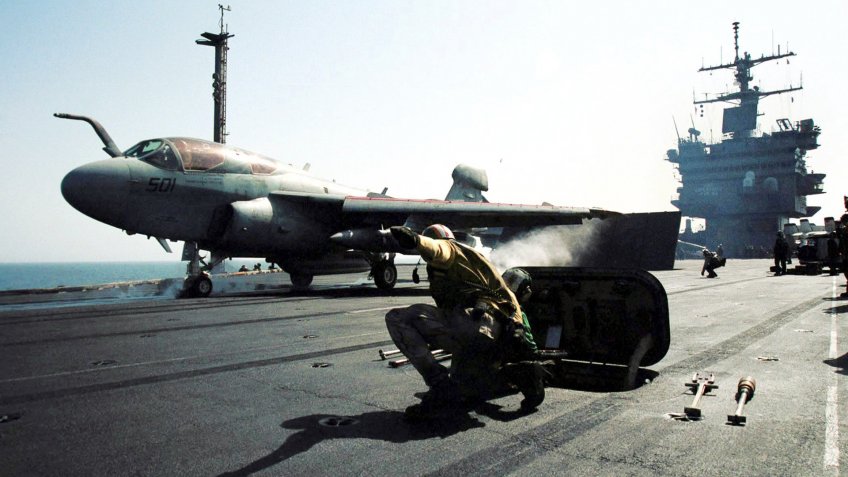 USS Enterprise during Operation Enduring Freedom