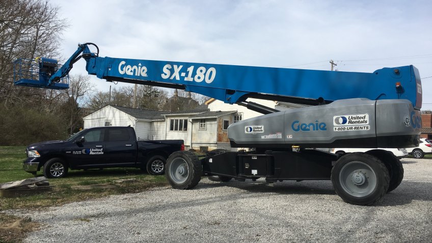 United Rentals boom lift